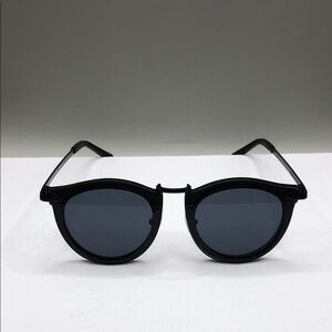 Karen Walker Superstar Harvest 1701409 Black Sunglasses Designer Black Frame